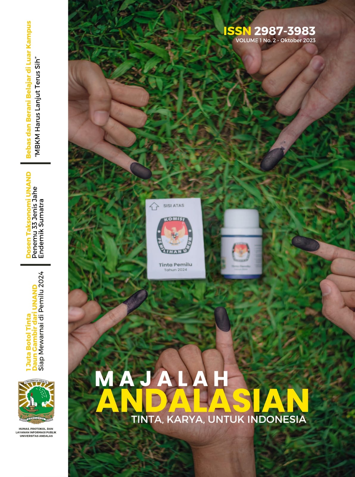 Majalah Andalasian Vol.1 No.2 "Tinta, Karya, untuk Indonesia"